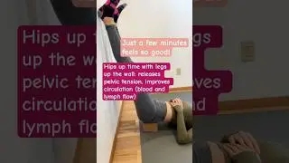 Hips up on a yoga block w/ legs up the wall&hellip; so relaxing!
