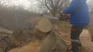 Unreal, Ported Stihl MS461 by Buxton Work Saws & Just Send It Saws!! This saw is crazy!!