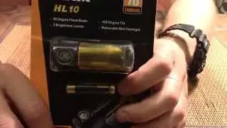 Unboxing налобных фонарей Fenix