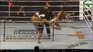 Fight &bull;17) Robin van Roosmalen and Shemsi Beqiri going all out