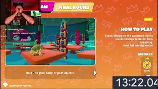 Fall Guys Solo Mode 2 in RECORD TIME 14 Minutes 52 Seconds!