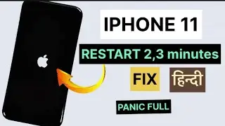 iPhone 11 restart 2,3 minutes panic full mic2 iPhone Random restart #iphone #panicfull #restart