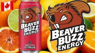 Beaver Buzz Citrus Energy Drink Tasting