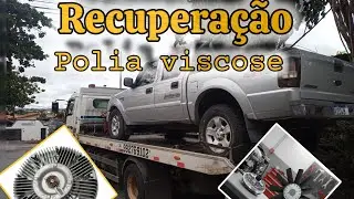 recuperação de polia viscose #da ranger 3.0