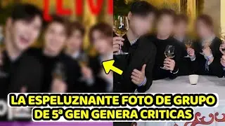 LA ESPELUZNANTE FOTO DE UN GRUPO DE 5ª GEN GENERA FUERTES CRITICAS DE LOS FANS
