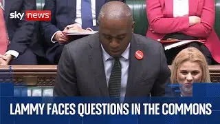David Lammy faces questions in the Commons as long-awaited Hillsborough Law introduced