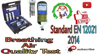 Are you doing air quality check of compressor used for SCBA set used by firefighters