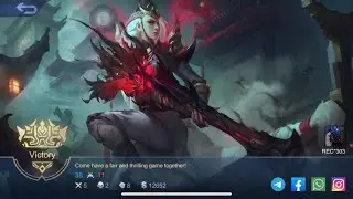 MLBB : Lesley Falcon Mistress Collector Skin Gameplay Counter Claude