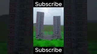 Realistic Tower Collapse Destruction Teardown