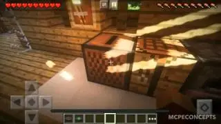 MCPE Concept Jukebox e Shaders