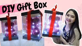 Cara Membuat Kotak Kado Elegant !! | DIY Gift Box | Gift Ideas