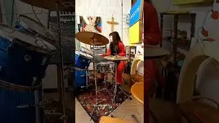 барабанщица Маргарита #музыка #music #kids #shorts