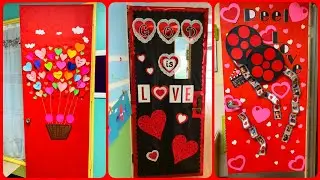 Diy valentine's day door decoration ideas for class room || Diy valentine's day door decor ideas