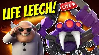 Life Leech Mega Crab Push!! - Stage 1 To 40 - Live