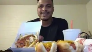 Wienerschnitzel Mukbang 