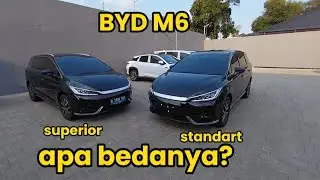 Jangan Sampai Keliru | BYD M6 Standart VS Superior Apa Bedanya?