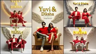 Create 3D Ai Wings Couple Images With Name photo editing | bing image creator tutorial | bing ai