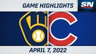 MLB Highlights | Brewers vs. Cubs - Apr. 7, 2022