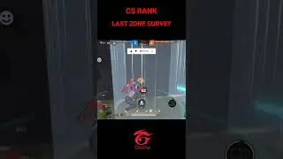 CS Rank Zone Survey Tricks || Zone Survey Booyah Tricks || Short#89#