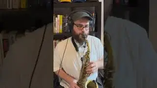 Sax + Distortion pedal #shorts