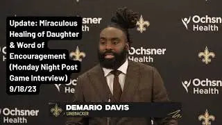 Demario Davis' Inspiring Interview: A Testament for Christians  #NFL #New Orleans Saints