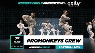 PROMONKEYS CREW |1st Place Jr Team| Winners Circle|World of Dance Portugal Qualifier 2019| #WODPOR19