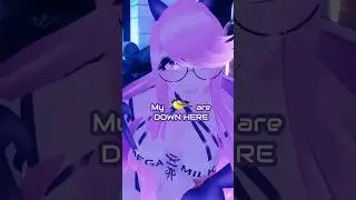 My booba are down here! ~ #vtuber #vrchat #anime #lewdtuber #vtuberclips