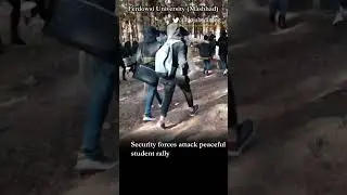 Security forces attack students in Mashhad's Ferdowsi University | Iran protests | December 7, 2022