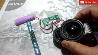 Mini 5v Bluetooth Stereo Amplifier Kit Assembling & Testing