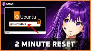 How To RESET Your Forgotten Linux Password | Recover  Password