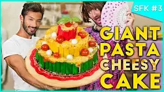 CHEESY PASTA CAKE | Sexy Funny Kitchen ep. 3
