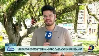 Vereador Luan Varnier tem mandato cassado ap&oacute;s vota&ccedil;&atilde;o em Urussanga