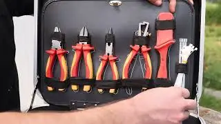 Trusa completă pentru electricieni Projahn &ndash; unelte profesionale de calitate germană!