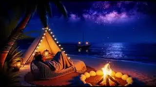 Night Ocean Piano (No Ads) • Calm the Mind, Sleep All Night