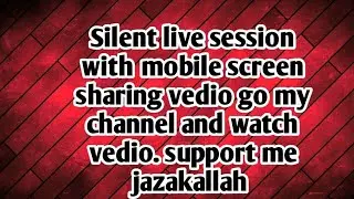 Mino Sunny(vlog) is live! please join me again silent live