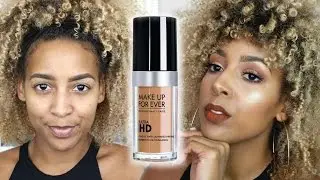 Make Up For Ever Ultra HD Foundation Demo + Review