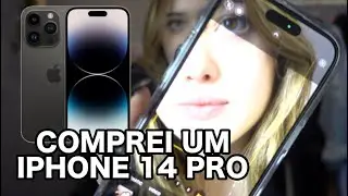 COMPREI O NOVO IPHONE 14 PRO (eu tinha um Iphone 11)