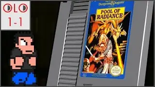 Advanced Dungeons & Dragons: Pool of Radiance - NES - Only Level One