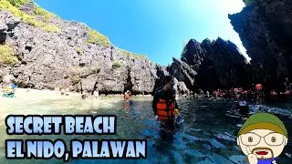 Secret Beach El Nido, Palawan, Philippines