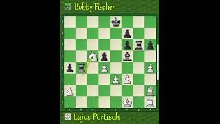 Lajos Portisch vs Bobby Fischer, Bled 1961