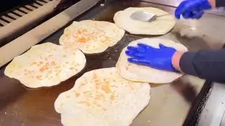 يلا نعمل #جباتي #طبخ بدون صوت #chapati #subscribe #food