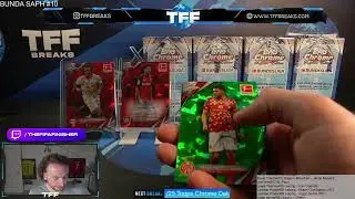 2025 Topps Chrome&reg; Bundesliga - Sapphire Edition 10 Box PYT/PYP #10