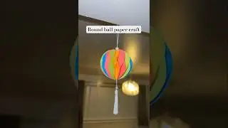 Paper Craft | Paper Honeycomb Ball | Wall Hanging