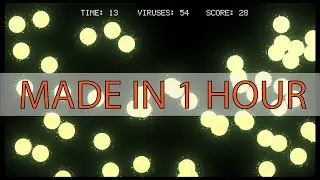 I MADE A GAME IN 1 HOUR