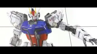 Part-1 Dragon Momoko 1/100 MG AQME X03 Launcher Strike(aka Aile Strike Gundam)
