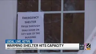 Kansas City shelter at capacity still welcomes homeless with volunteer's help