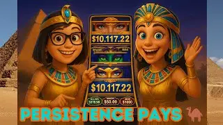 👑 Cleopatra&rsquo;s Treasure Unlocked! Persistence Pays Off BIG on Triple Fortune!