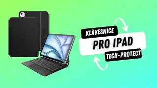 Magnetick&aacute; kl&aacute;vesnice s touchpadem pro Apple iPad | Tech-Protect Smartcase keyboard &ndash; recenze & test