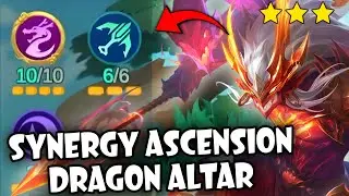 HYPER MOSKOV 10 DRAGON ALTAR ACTIVATED !! MUST WATCH !! MAGIC CHESS GO GO BEST SYNERGY 