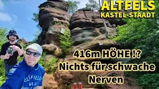 Aufregende und Faszinierende Drohnenaufnahmen vom Altfels in Kastel-Staadt